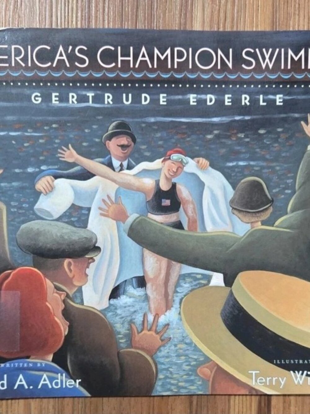 America's Champion Swimmer by David A. Adler, Paperback, Biography, Sports